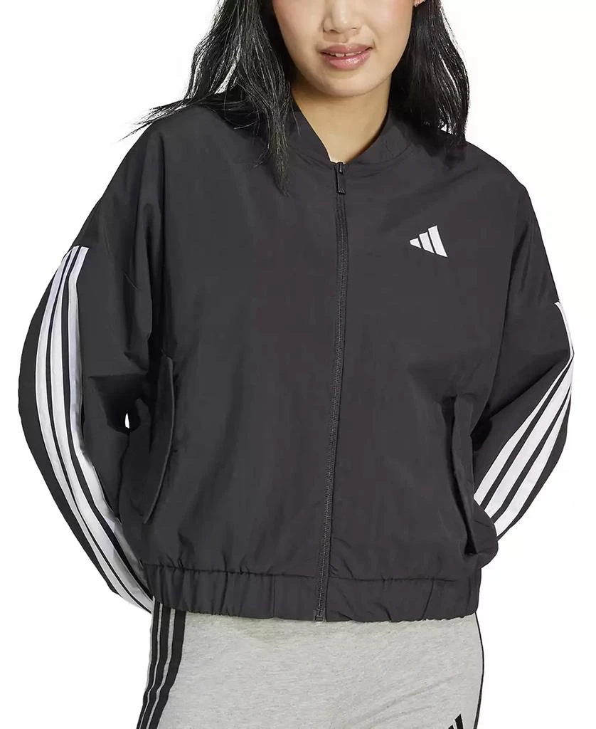 Adidas Women's Essentials 3-Stripes Lifestyle Bomber Jacket 1