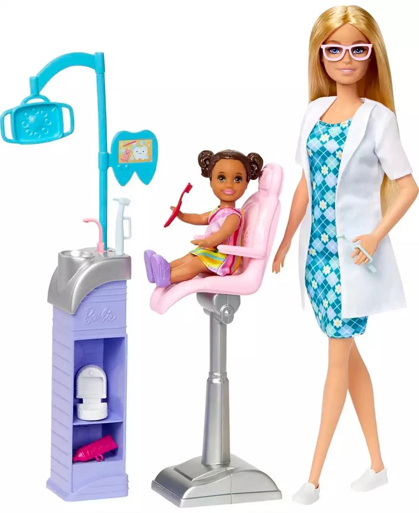 Barbie Careers Dentist Doll and Playset With Accessories, Barbie Toys 3