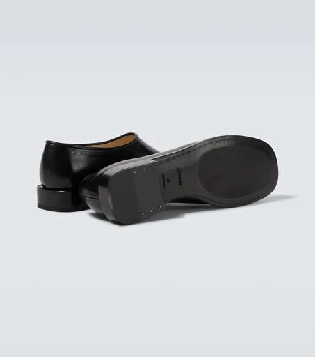 Lemaire Anatomic leather slip-on loafers 7