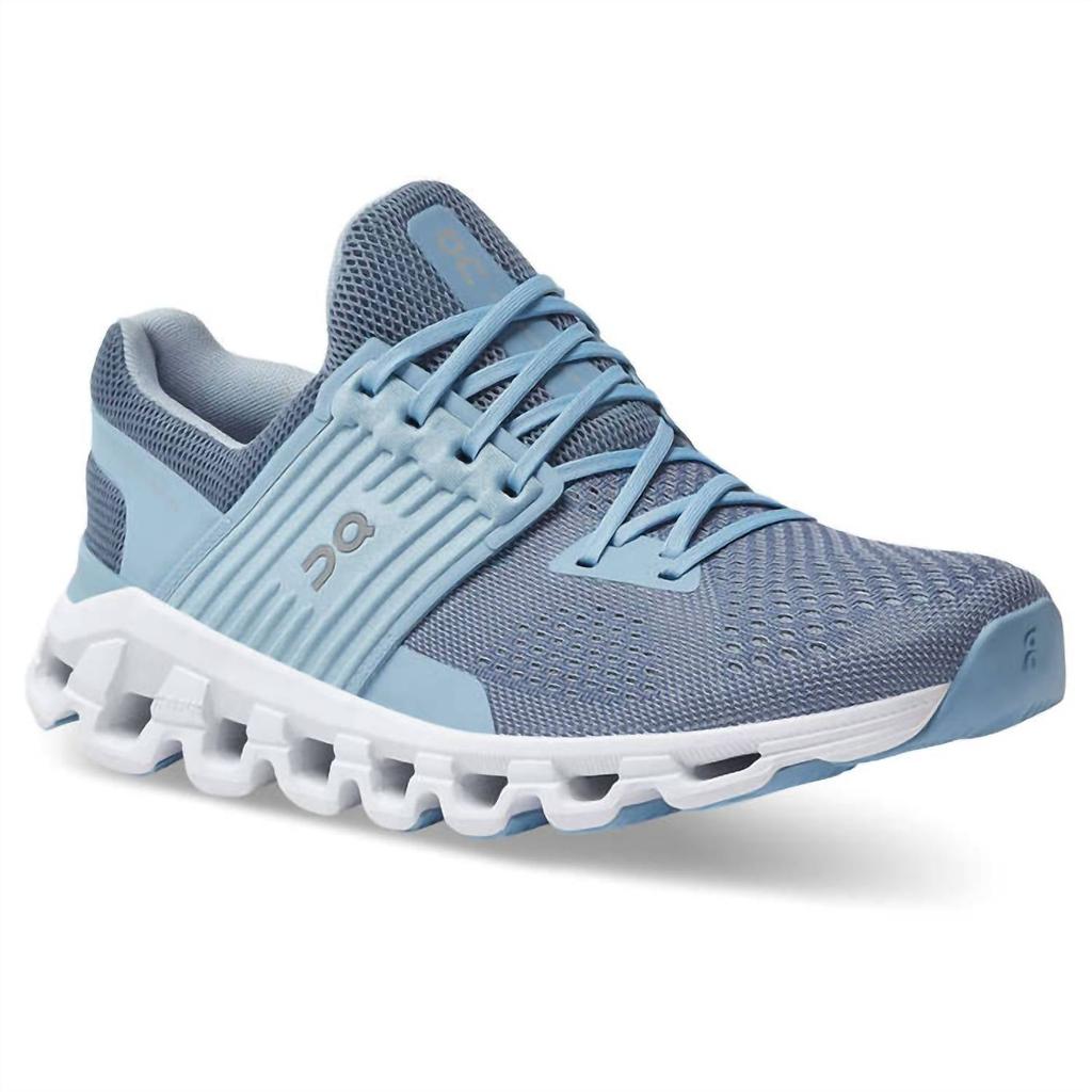 On Women's Cloudswift 2 Running Shoes ( B Width ) In Lake/sky