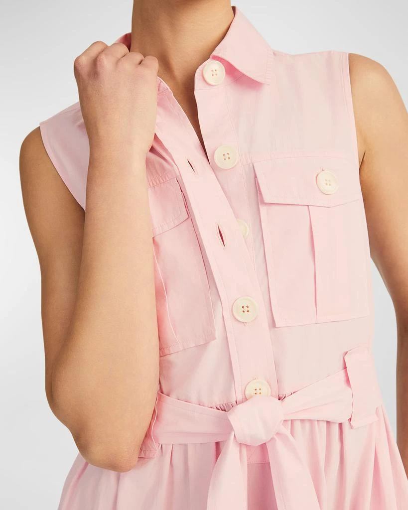 Derek Lam Florence Sleeveless Shirtdress 6