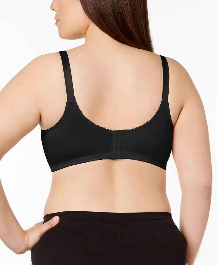 Bali Double Support Tailored Wireless Lace Up Front Bra 3820 3