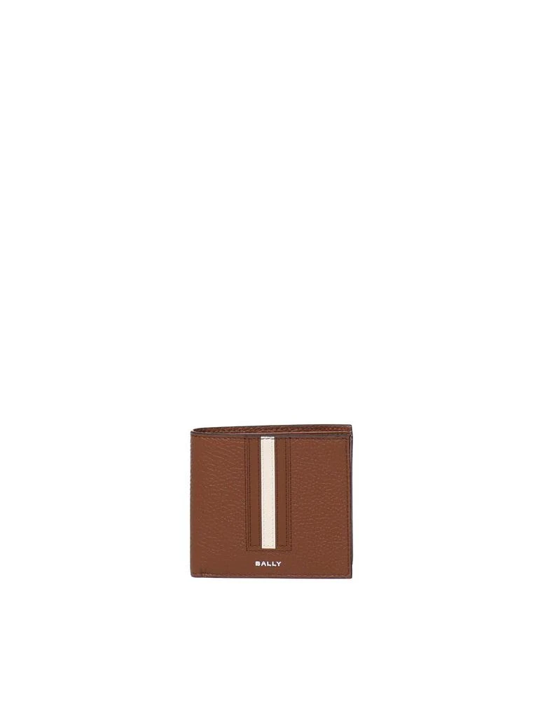 Bally Bally Ribbon Logo Detailed Bi-Fold Wallet 1