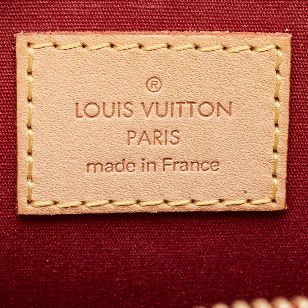 Louis Vuitton Louis Vuitton Red Monogram Vernis Alma GM 11