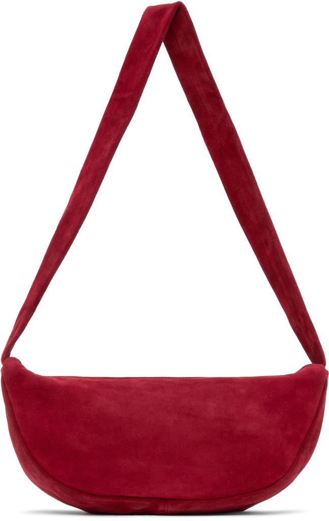Burgundy Soft Crescent Bag – On Sale Now with Up to 31% Off