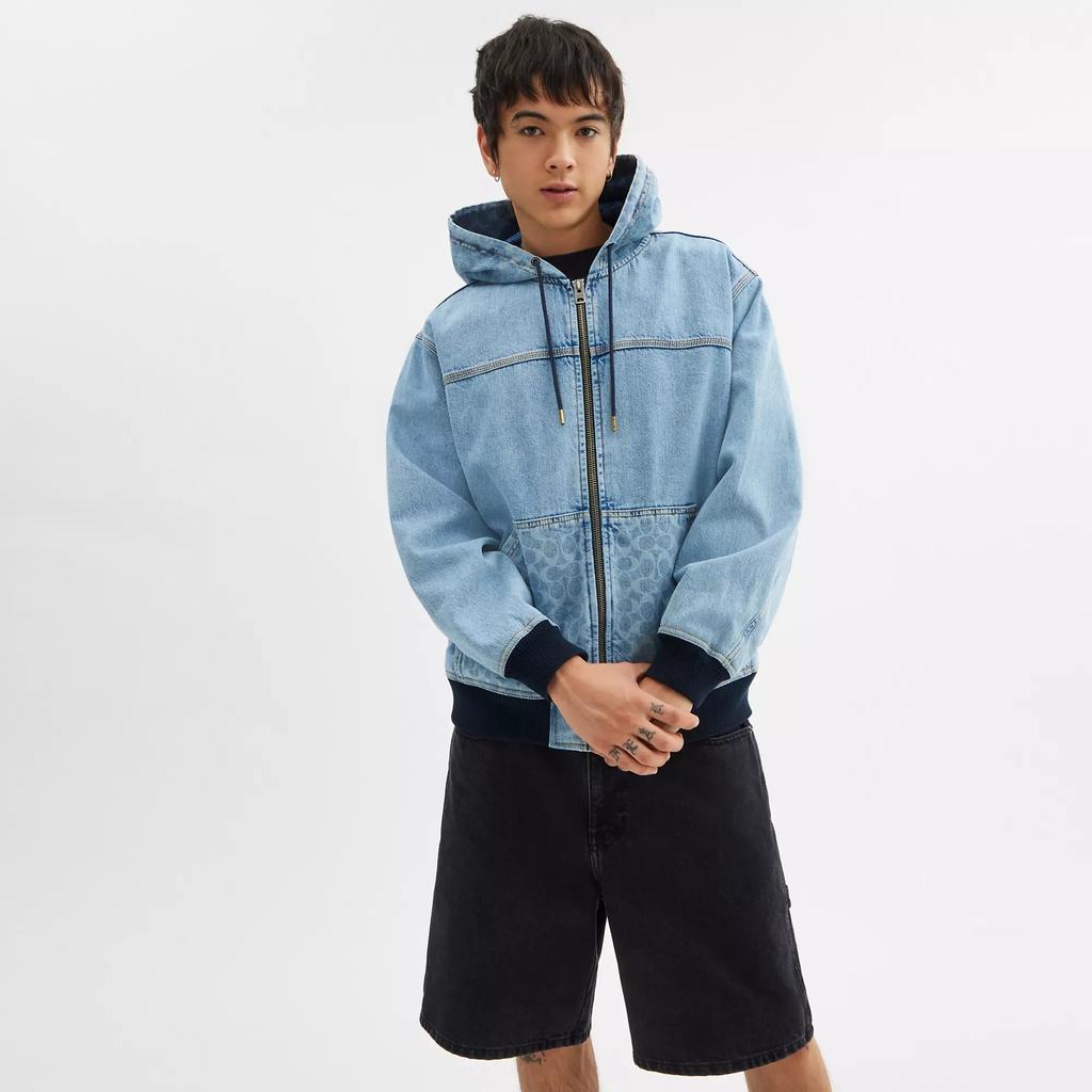 Signature Denim Zip Jacket – On Sale Now with Up to 58% Off