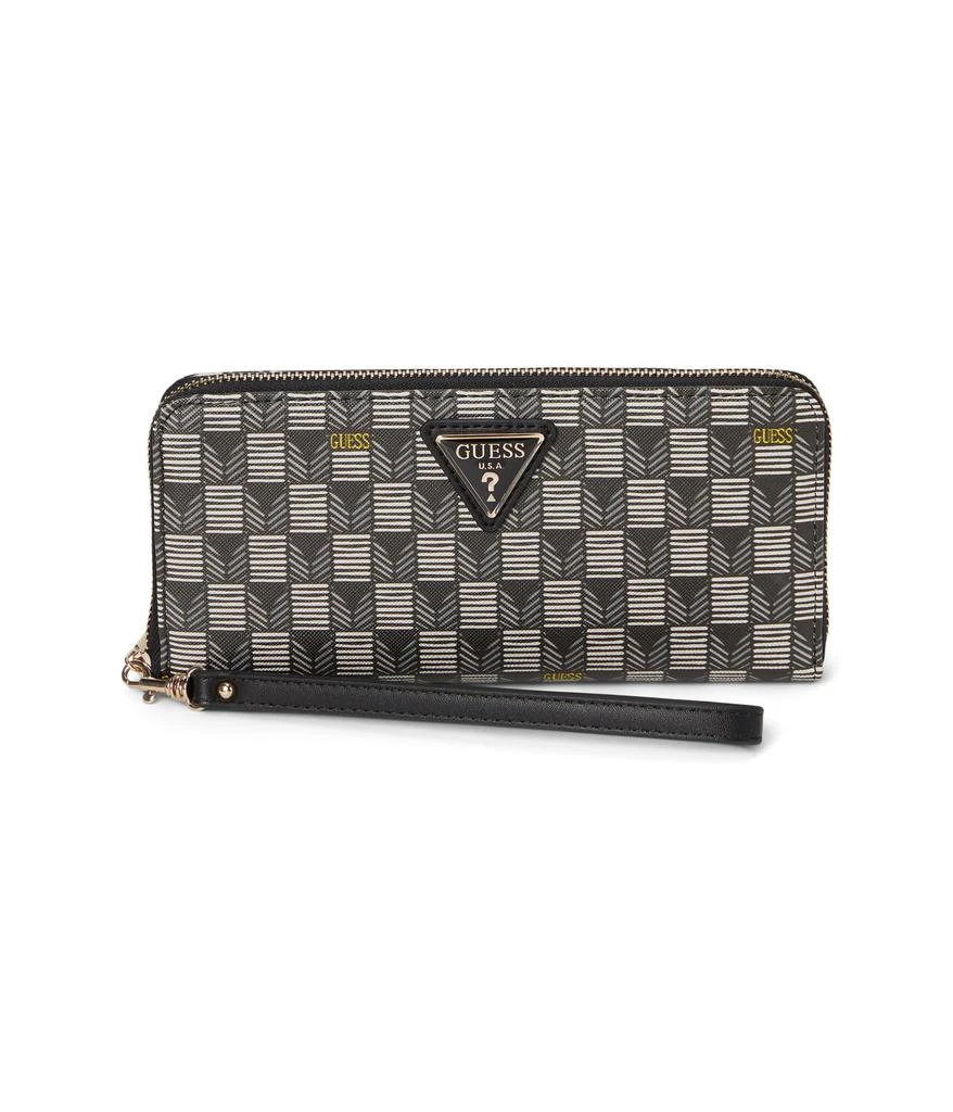 GUESS G Wave Large Zip Around Wallet 1