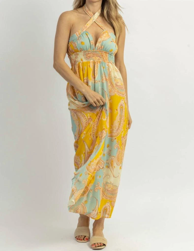Dress Forum LEMONADE BREEZE CROSSOVER MIDI DRESS 3