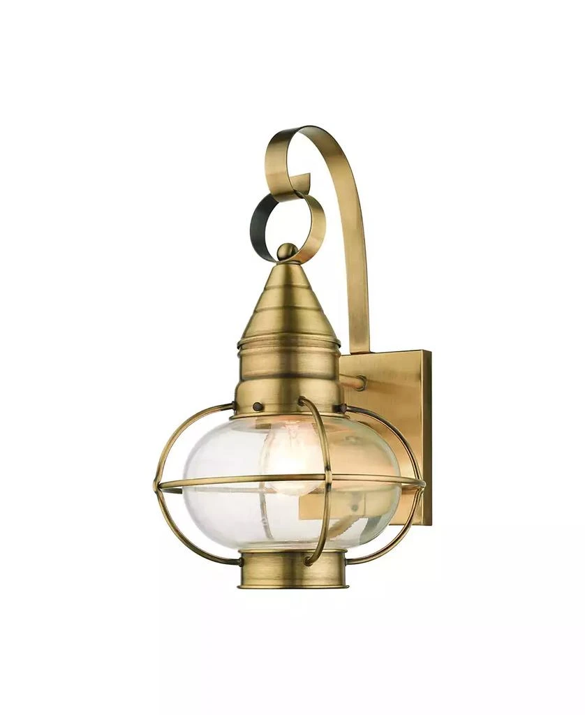 Livex Newburyport 1 Light Outdoor Wall Lantern 2