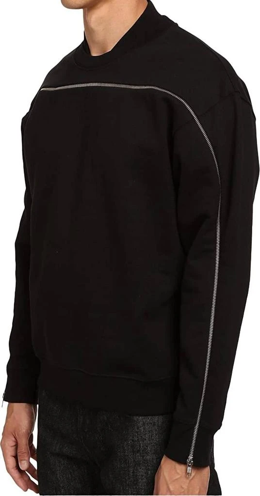 Mcq Alexander Mcqueen Men Single Zip Sweatshirt In Black 2