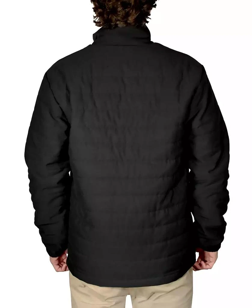 Vintage 1946 Men's Quilted Full-Zip Stand-Collar Puffy Jacket 2