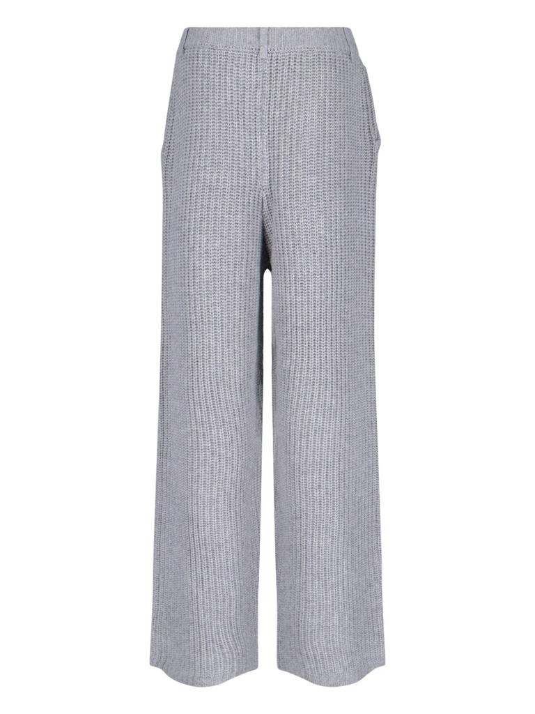 Aya Muse Aya Muse Straight-Leg Ribbed Trousers