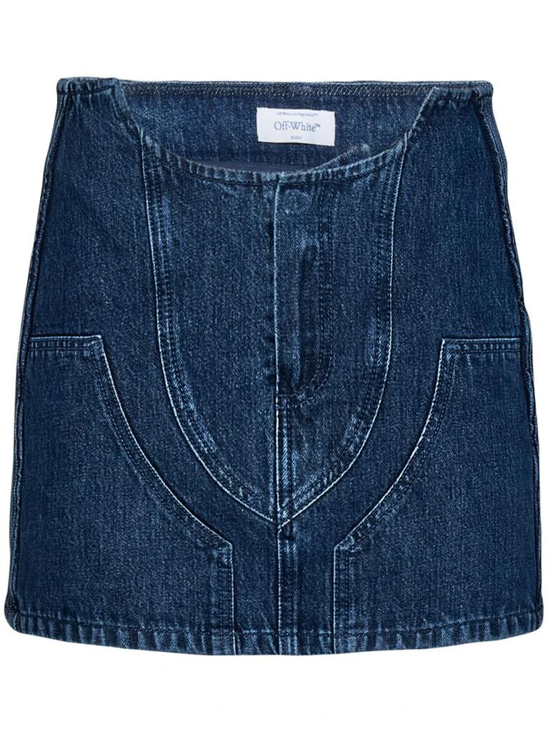 Off-White Off-White Denim Mini Skirt 1