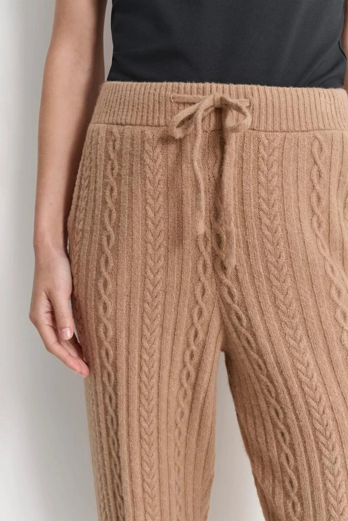 DKNY COZY CABLE SWEATER JOGGER 5