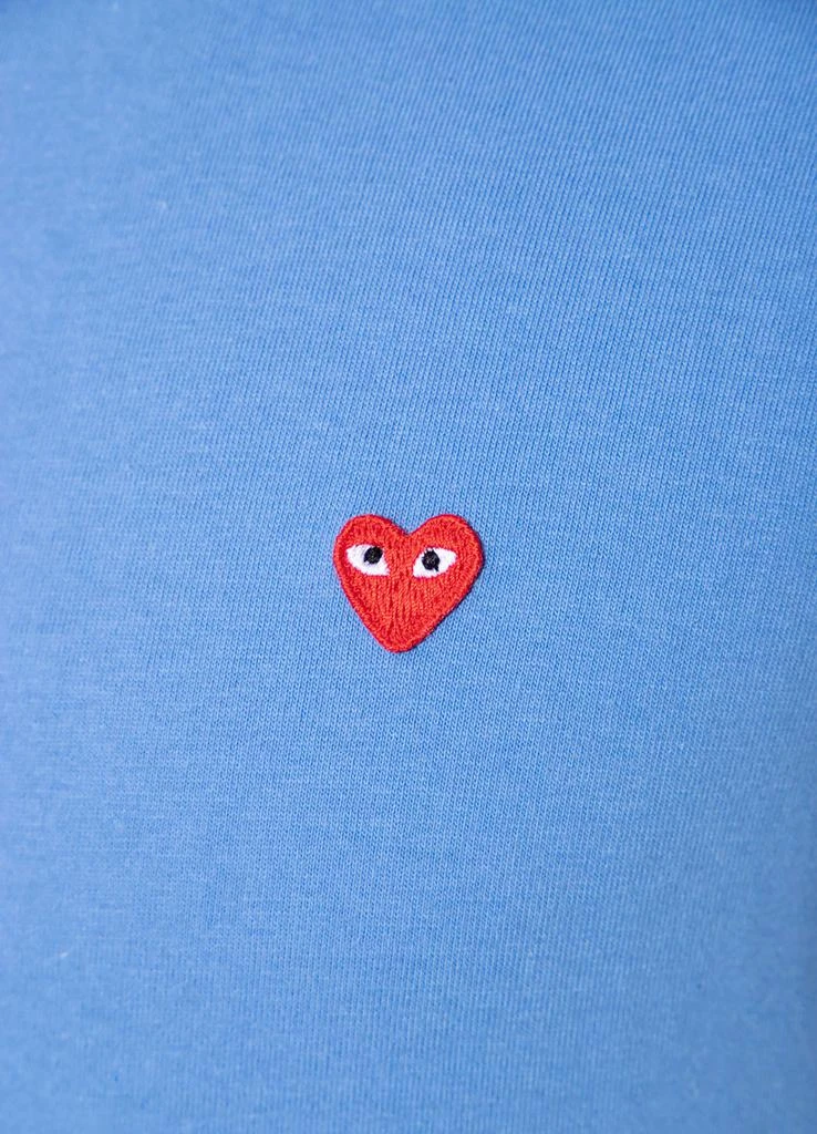 COMME DES GARCONS PLAY T-shirt with patch 4