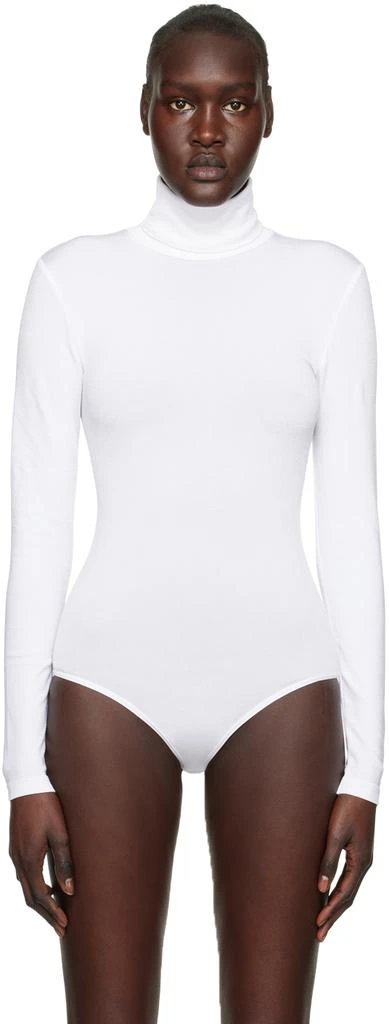 Wolford White Colorado String Bodysuit 1