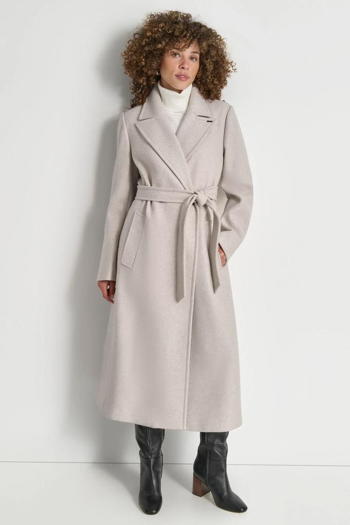 DKNY WOOL WRAP COAT