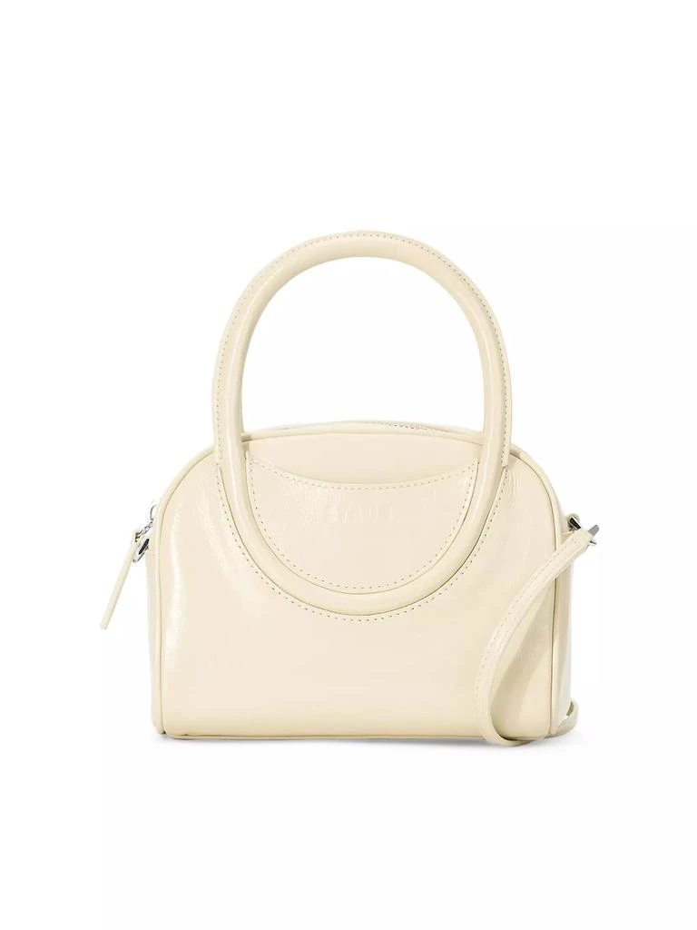 Staud Mini Maude Leather Bowler Bag 1