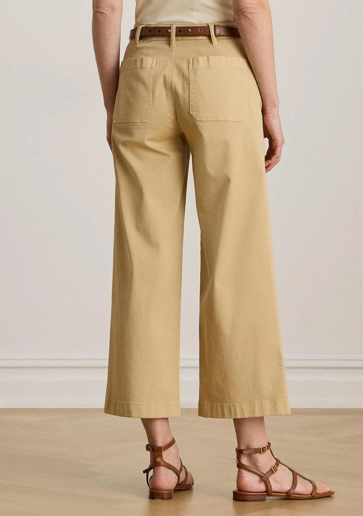 Ralph Lauren Petite Stretch Chino Wide-Leg Cropped Pants 2