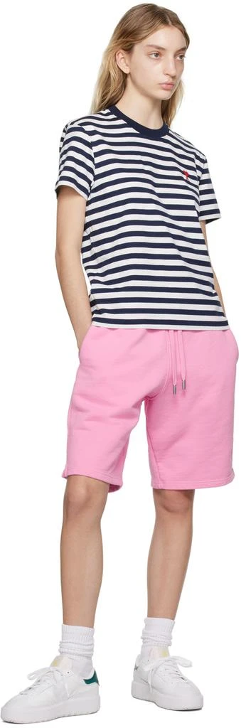 AMI Pink Ami de Cœur Shorts 4
