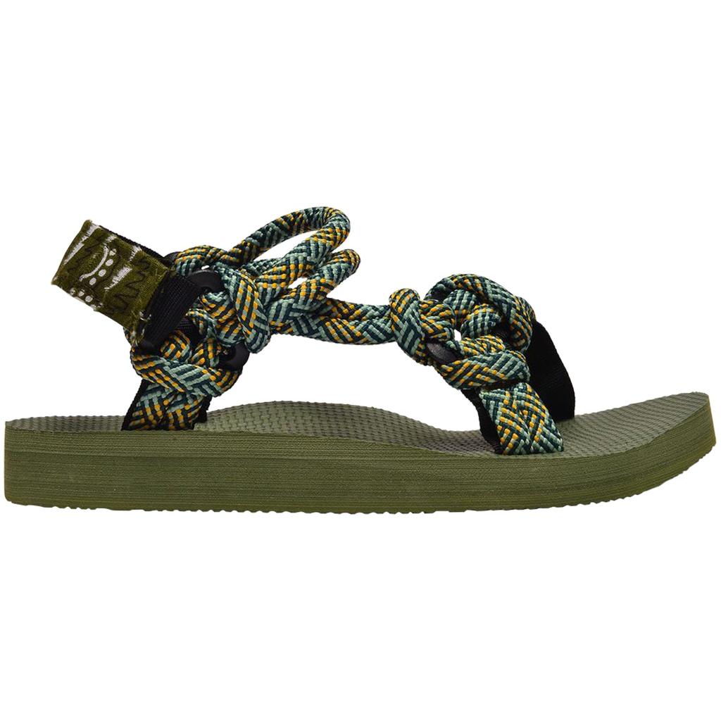 Arizona Love Trekky Sandals in Green Polyester