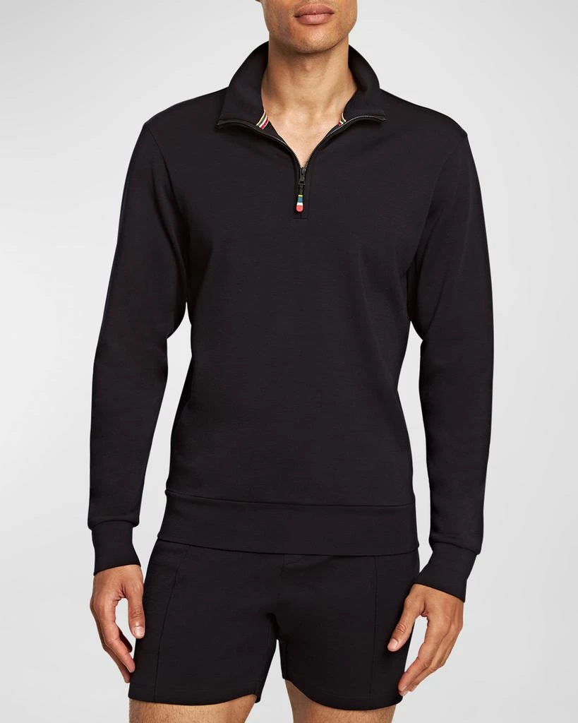 ORLEBAR BROWN Men's Isar Quarter-Zip Sweatshirt 1