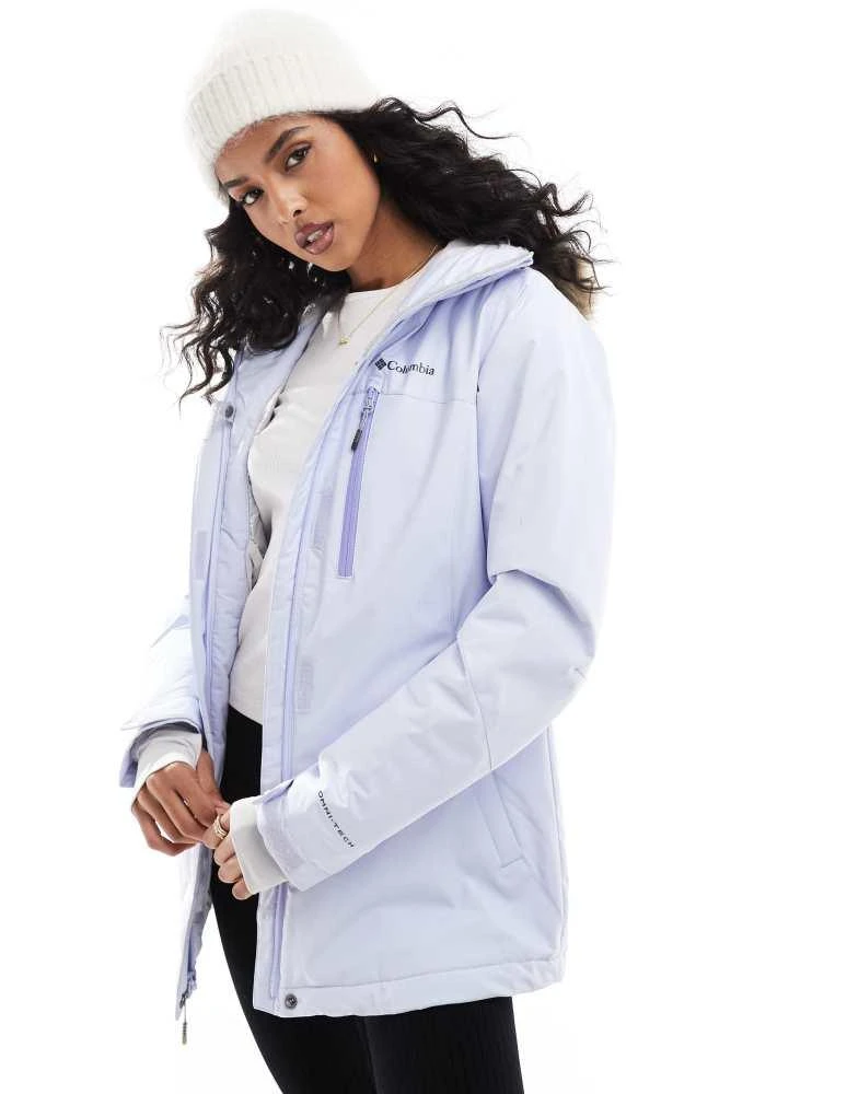 Columbia Columbia Ava Alpine II insulated ski jacket in snowdrift purple 1