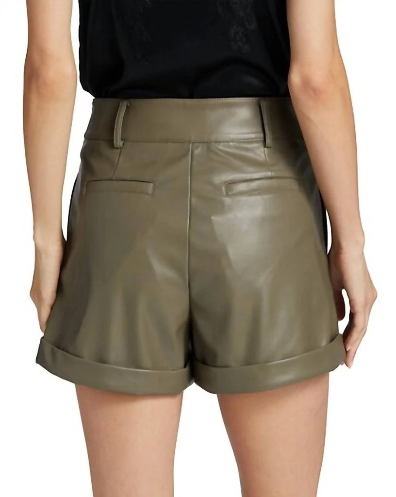 Generation Love Georgie Vegan Leather Shorts 3