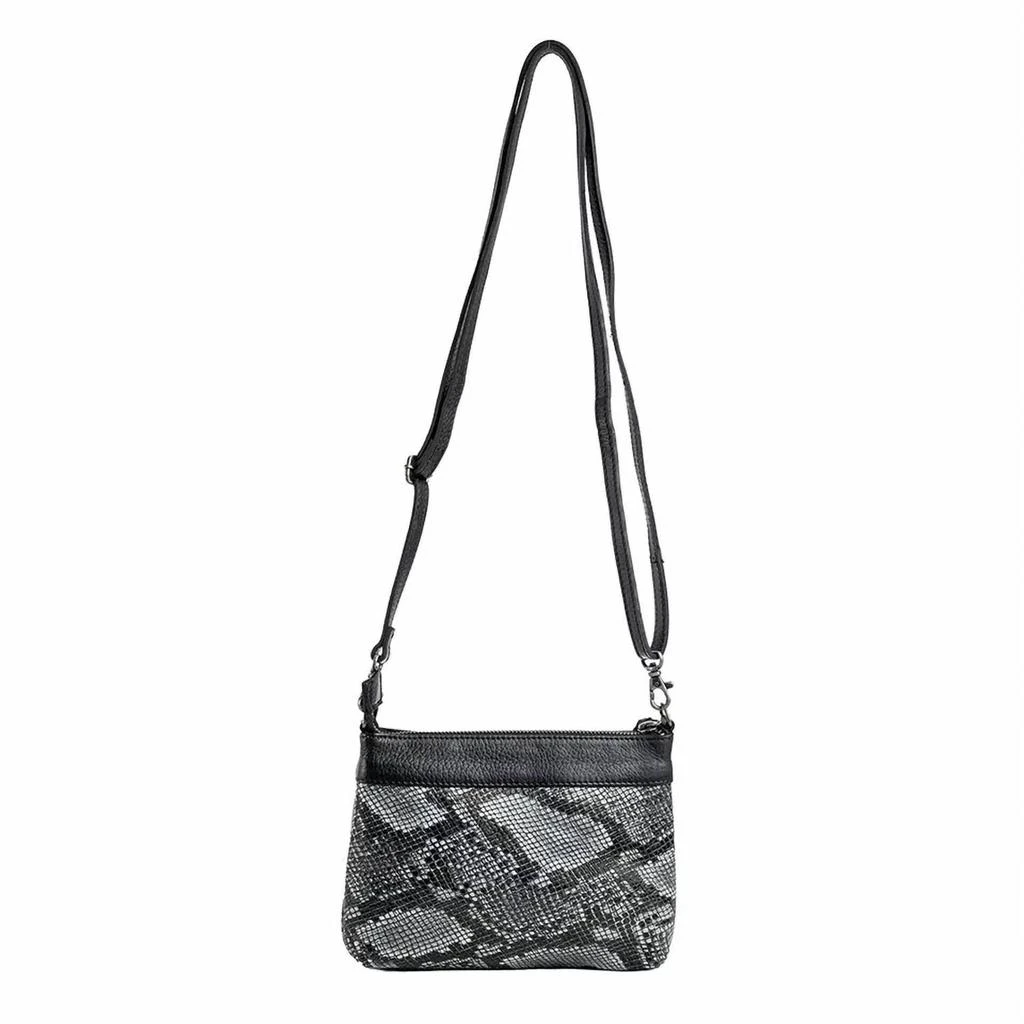 STS Ranchwear Women's Grace Crossbody Bag In Python Black 1