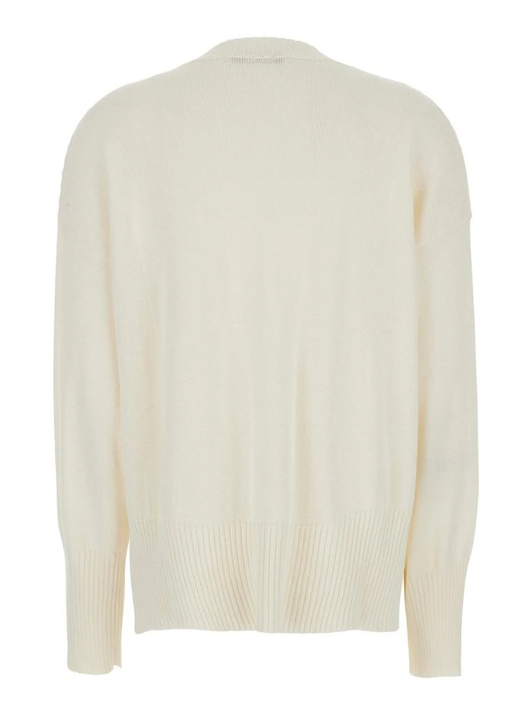 MAURO GRIFONI Mauro Grifoni Crewneck Sweater with Ribbed Details 2