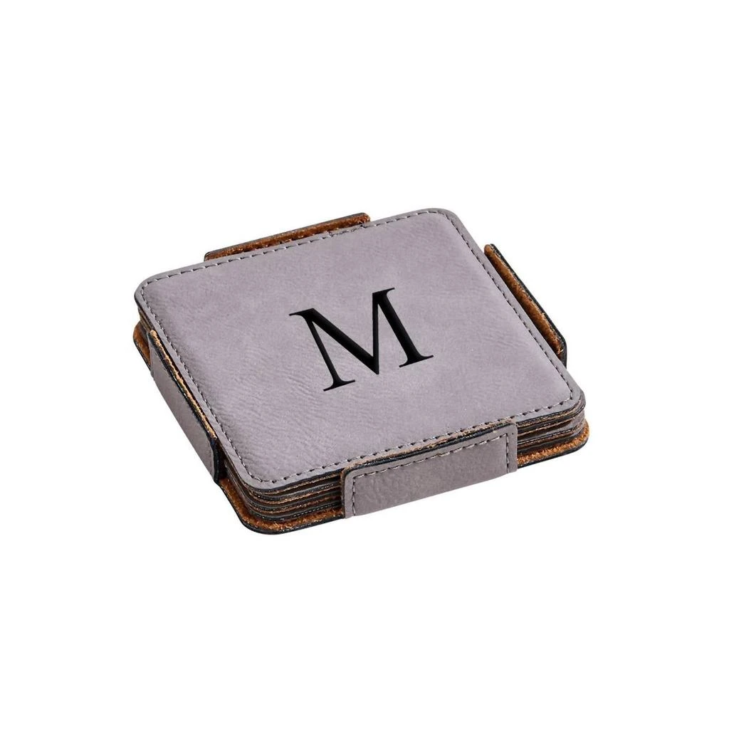Creative Gifts International Creative Gifts International - Leatherette Coasters - Set Of 4 3