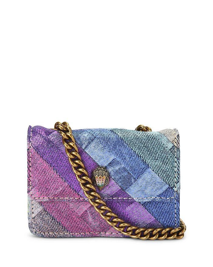 Kurt Geiger Micro Kensington Denim Crossbody Bag 1