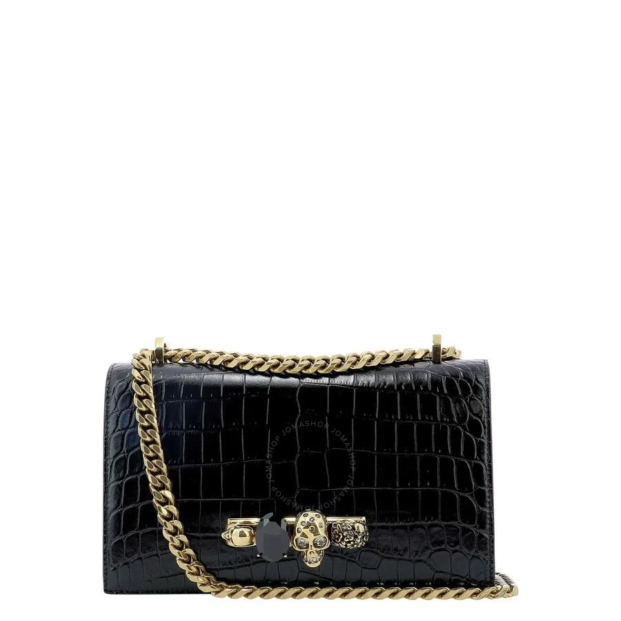 Alexander McQueen Open Box - Alexander Mcqueen Jeweled Satchel Shoulder Bag 1