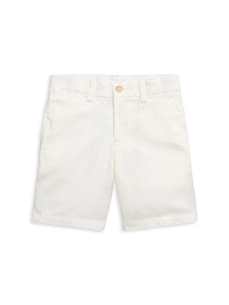 Ralph Lauren Little Boy's & Boy's Linen-Blend Flat-Front Shorts 1