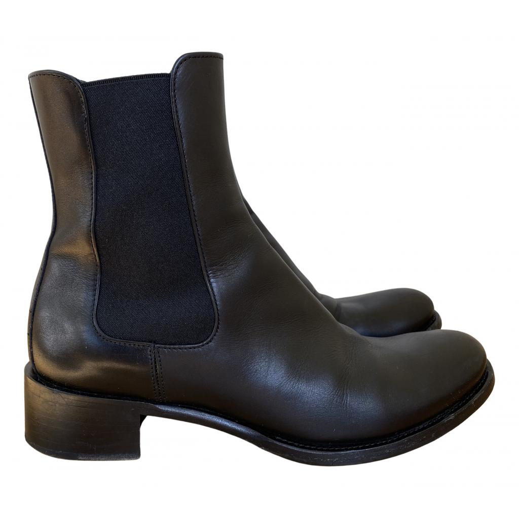 Prada Prada Leather ankle boots