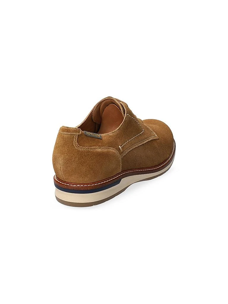 Mephisto Falco Perforated Suede Oxfords 3