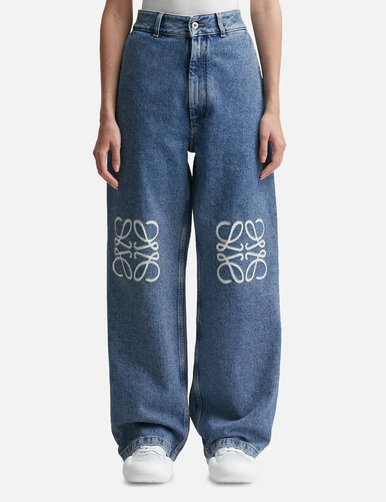Loewe Anagram Baggy Jeans 1