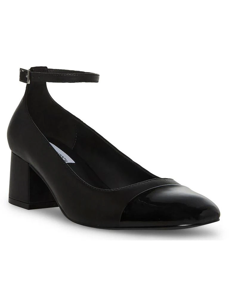 Steve Madden Womens Leather Ankle Strap Pumps 1