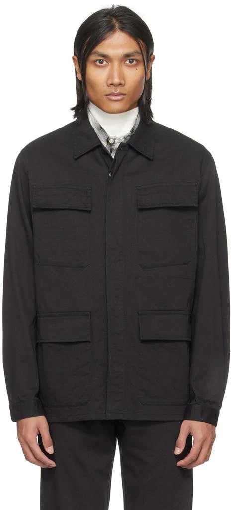 Universal Works Black MW Fatigue Jacket 1