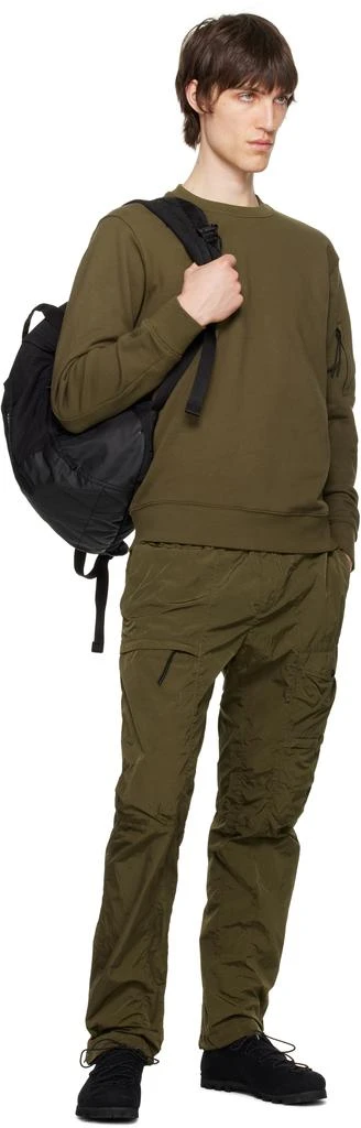 C.P. Company Black Nylon B Rounded Backpack 4
