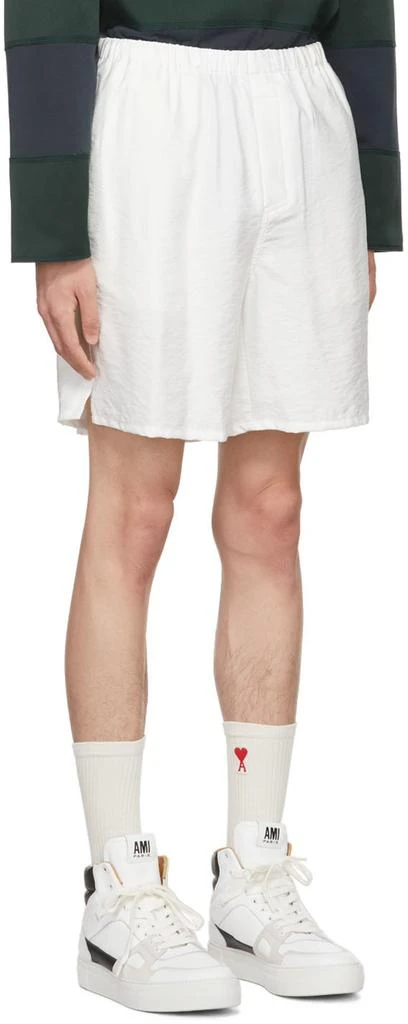 AMI SSENSE Exclusive White Shorts 2
