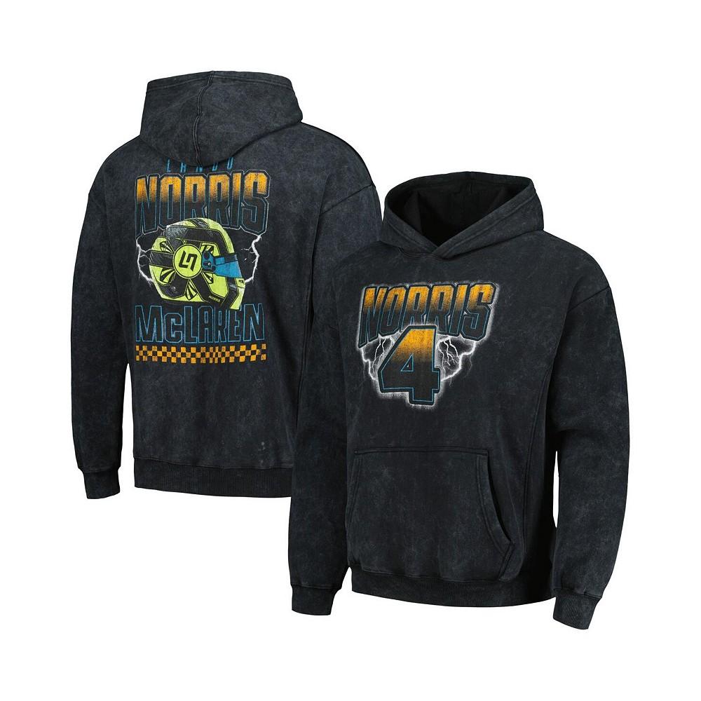 Outerstuff Men's Lando Norris Black McLaren F1 Team Helmet Pullover Hoodie