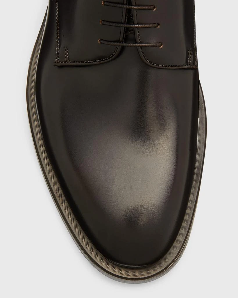 Giorgio Armani Men's Leather Derby Shoes 5
