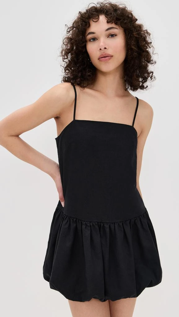 Onia Air Linen Bubble Mini Dress 1
