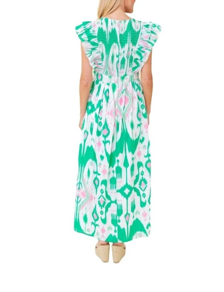 chinese dress ladies FINAL SALE SHERIDAN FRENCH Margot Dress Sky Jardin