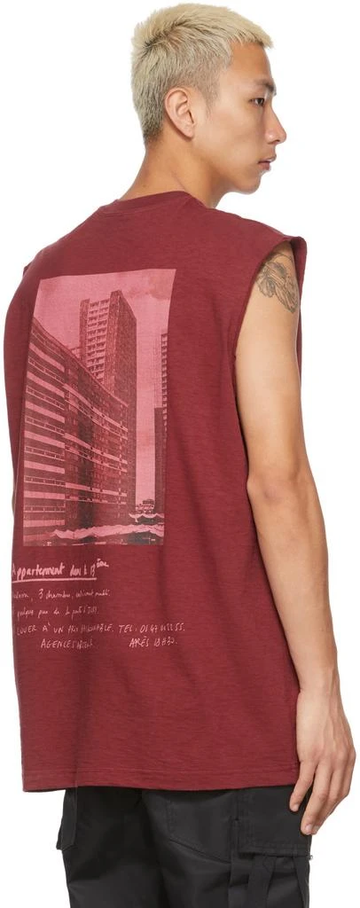 Song for the Mute Burgundy Tour Rome T-Shirt 3