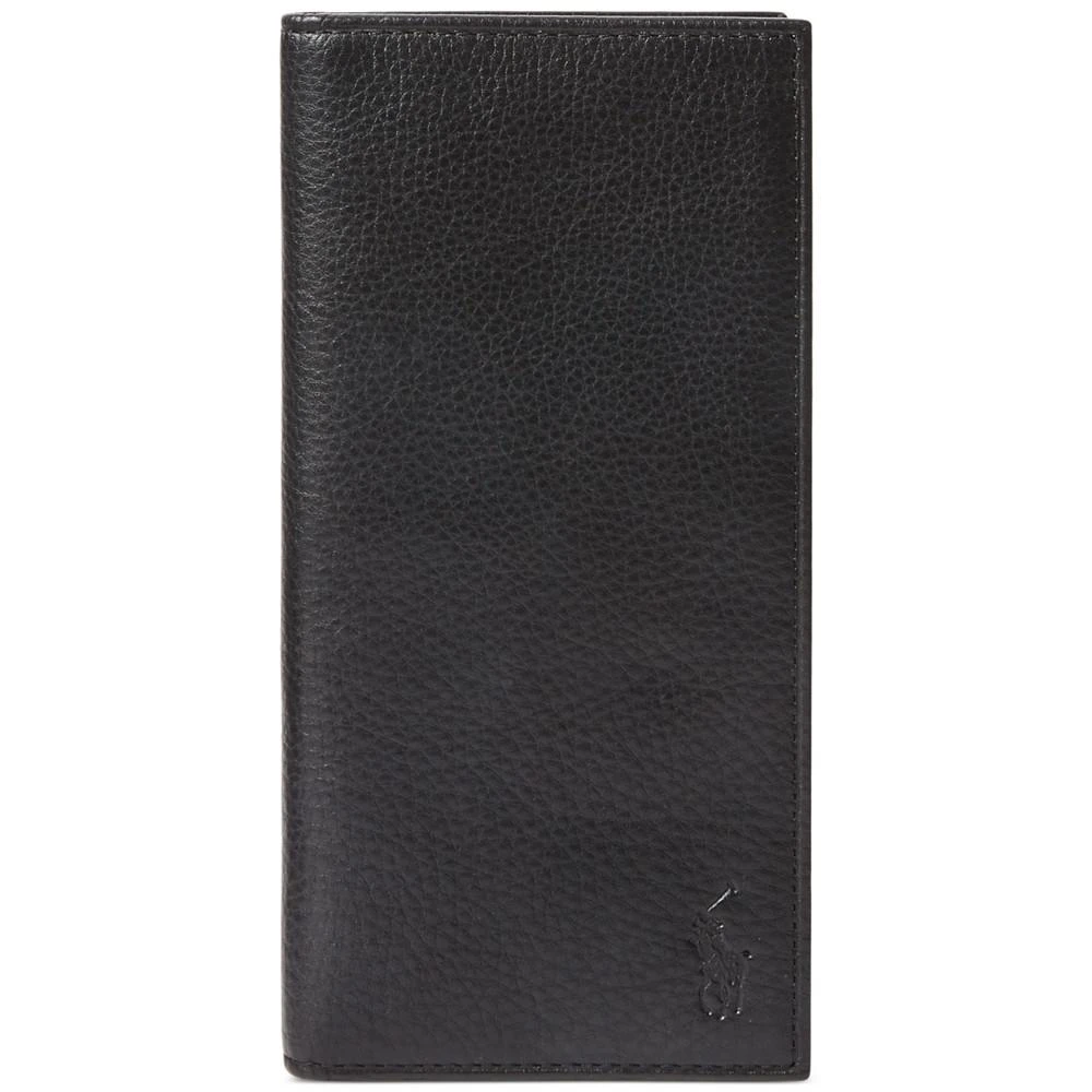 Polo Ralph Lauren Men's Pebbled Leather Narrow Wallet 1