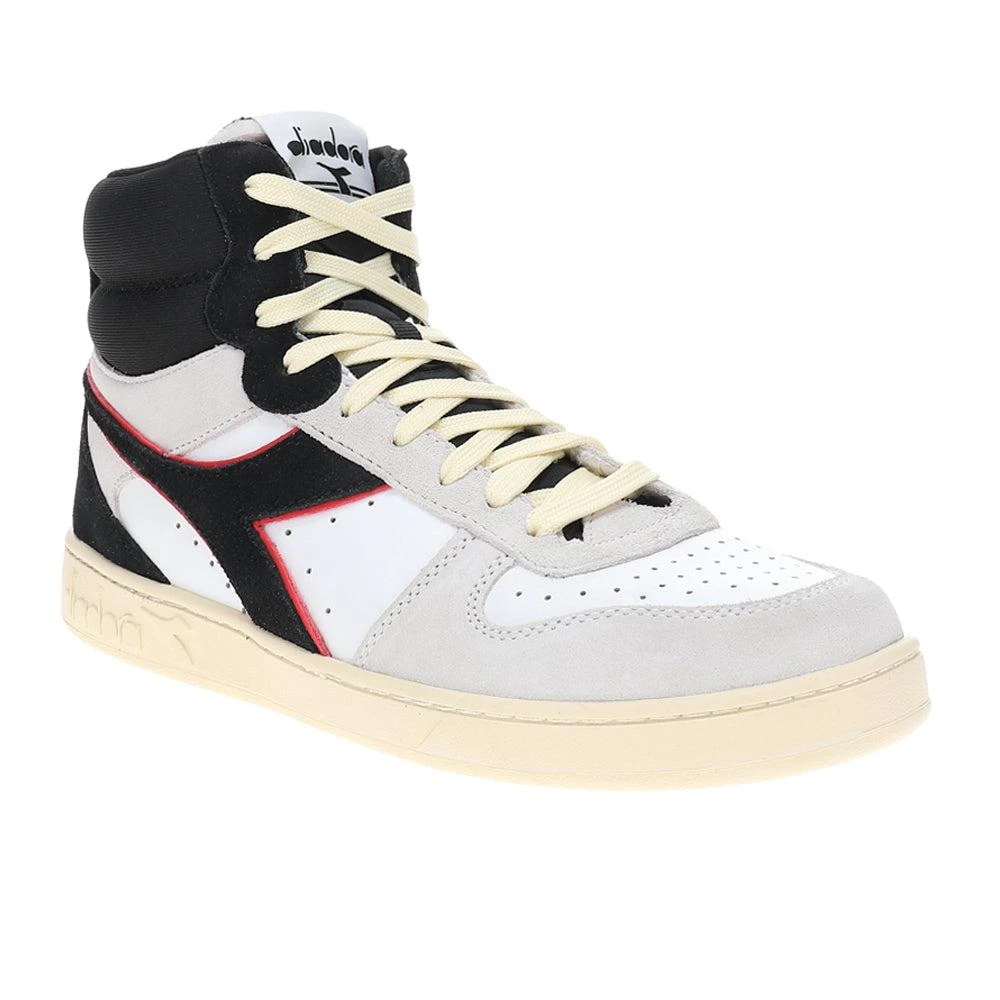 Diadora Magic Basket Mid Suede Lace Up Sneakers 2