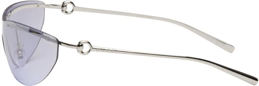 Gucci Silver Rimless Sunglasses 3