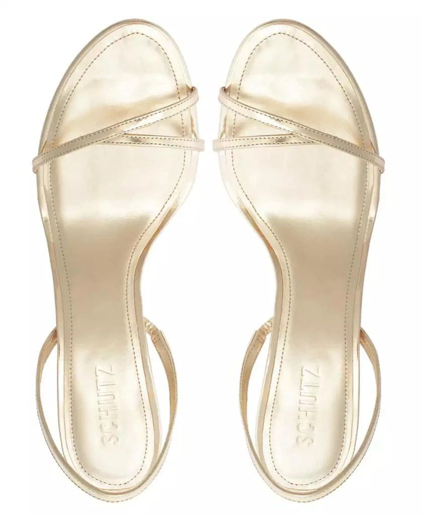 Schutz Women
s Diana Mid Stiletto Heel Sandals 8